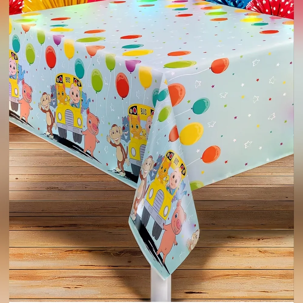 Cocomelon Plastic Tablecover